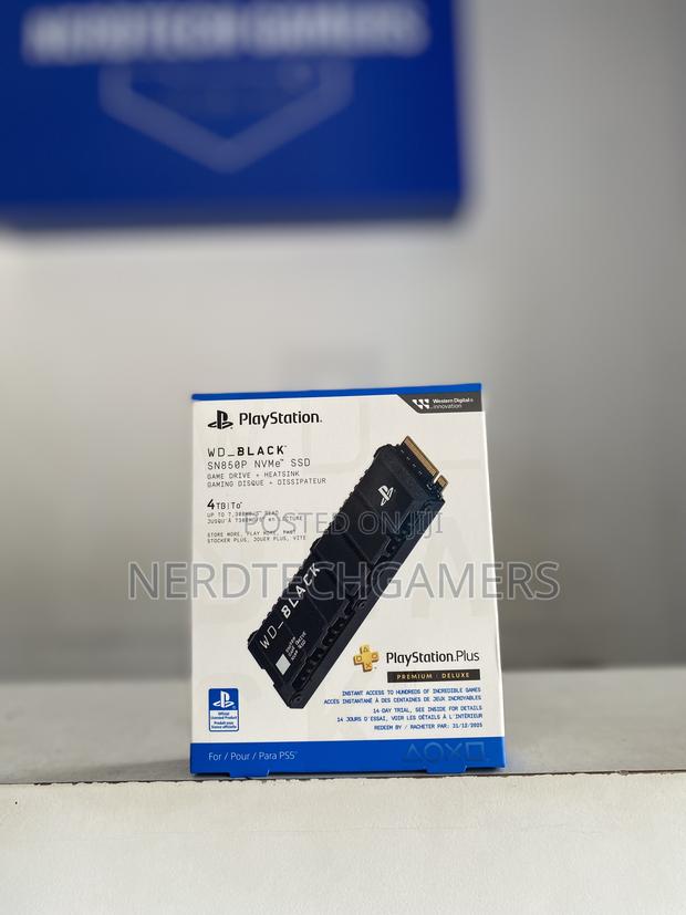 Wd_black 4TB Sn850p Nvme M.2 SSD Storage for Ps5 Consoles · Photo 1