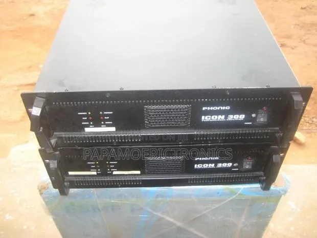 PHONIC Icon 300 Original Power Amplifier . · Photo 1