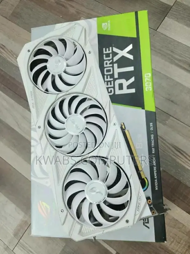 White RTX 3070 · Photo 1