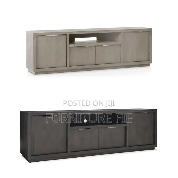 Tivie 84" Wood Entertainment Console From Macy’S Usa · Photo 1