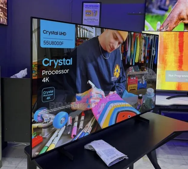 Sealed Inbox Samsung 55-Inch Class Crystal Uhd Smart Tv · Photo 1