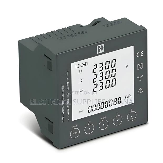 Digital Panel Mount Energy Meter Three Phase Power Meter · Photo 1
