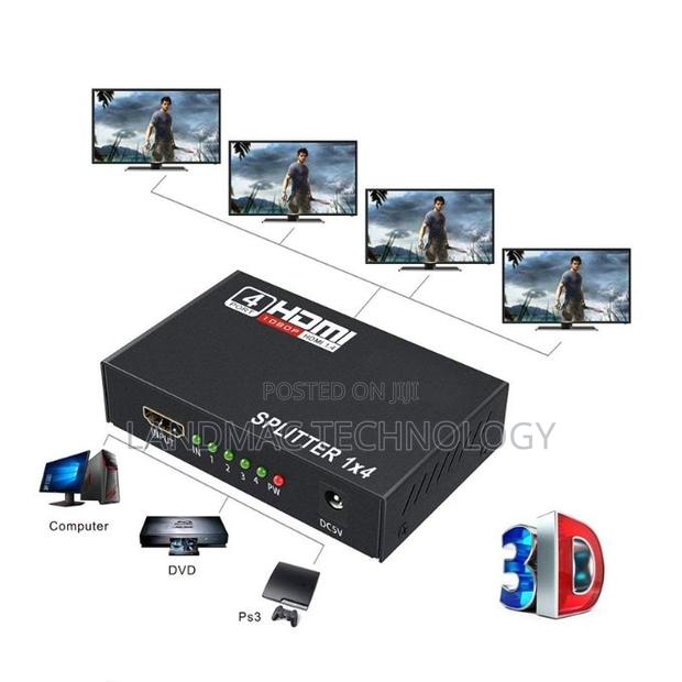HDMI Splitter 4-Port 1080P, Computer Video High-Definition C · Photo 2