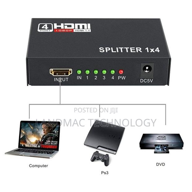 HDMI Splitter 4-Port 1080P, Computer Video High-Definition C · Photo 3