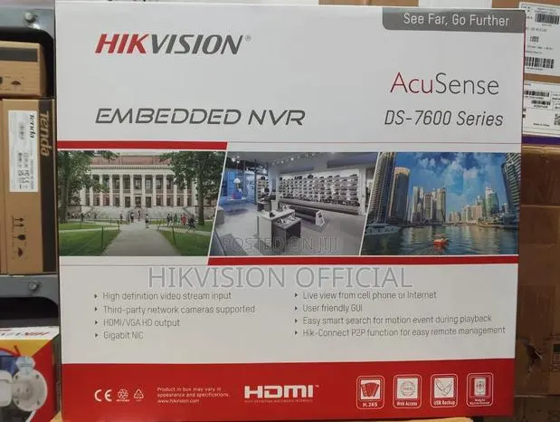 NVR 16ch Acusense Poe (Ds-7616nxi-/16p(D)) · Photo 1