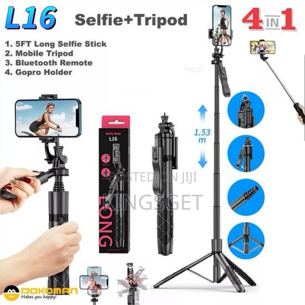 L16 Selfie Stick Tripod Stand