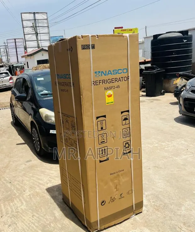 Get Affordable Nasco Nasf 2-45 Double Door Electric Refrigerator(320l) · Photo 1