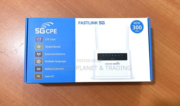 Fastlink LTE 4g/5g CPE Unified Rechargeable Router - 300mbps · Photo 1