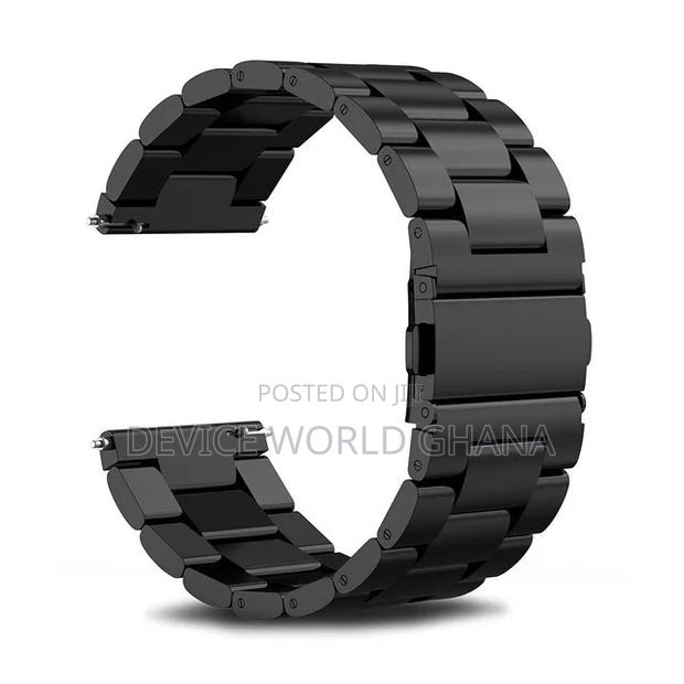 Platinum Stainless Steel Band for Samsung Watch Huawei Etc · Photo 1