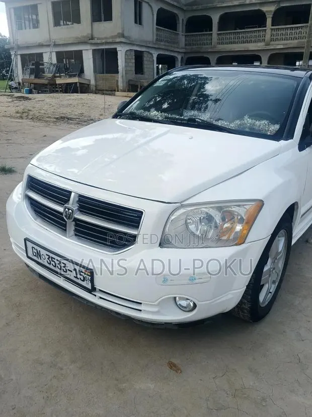 Dodge Caliber 2.0 CVT SXT 2008 White · Photo 1