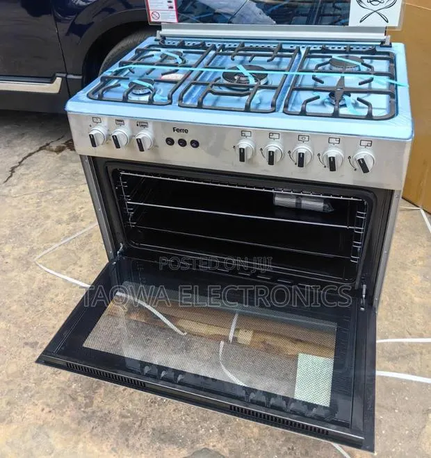Modern Ferre 60x90 5 Burner Gas Cooker · Photo 1