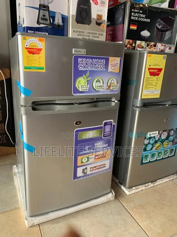 2 Doors Table Top Fridge - Nasco 86 Litres · Photo 1