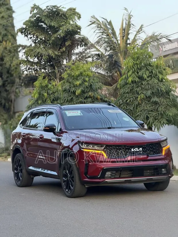 Kia Sorento SX Prestige X-Line 2022 Burgundy · Photo 1