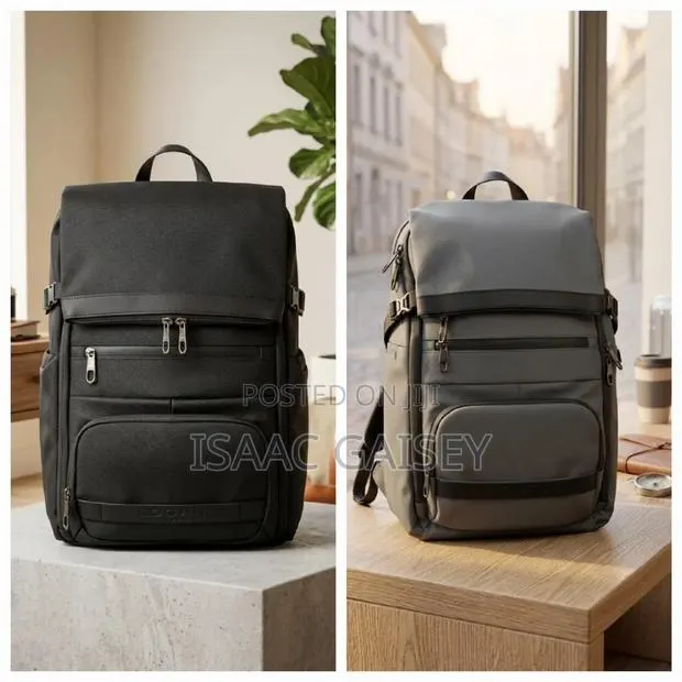 Premium Quality Leather Laptop Compartment Backpacks · Photo 1