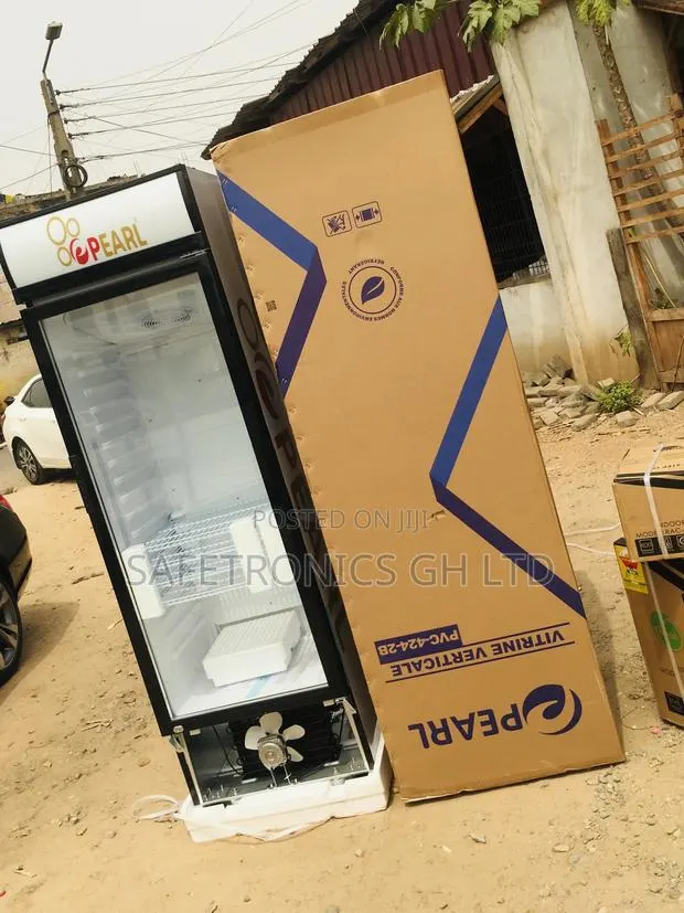 Glass Singledoor Pearl Display PVC-424-2b Electric Fridge · Photo 1