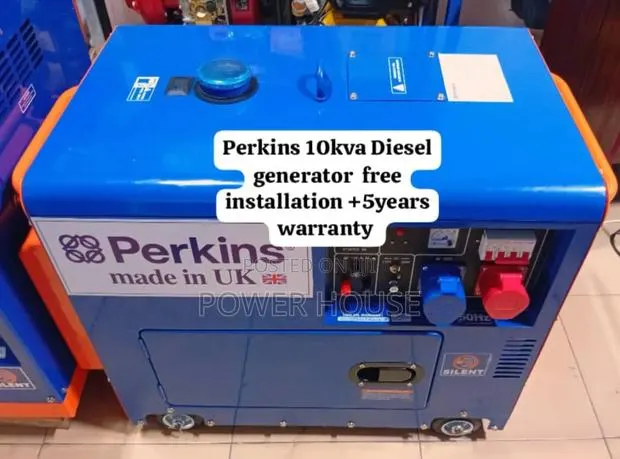 Inculcative Power Perkins Diesel Generator 10kva Silent · Photo 1