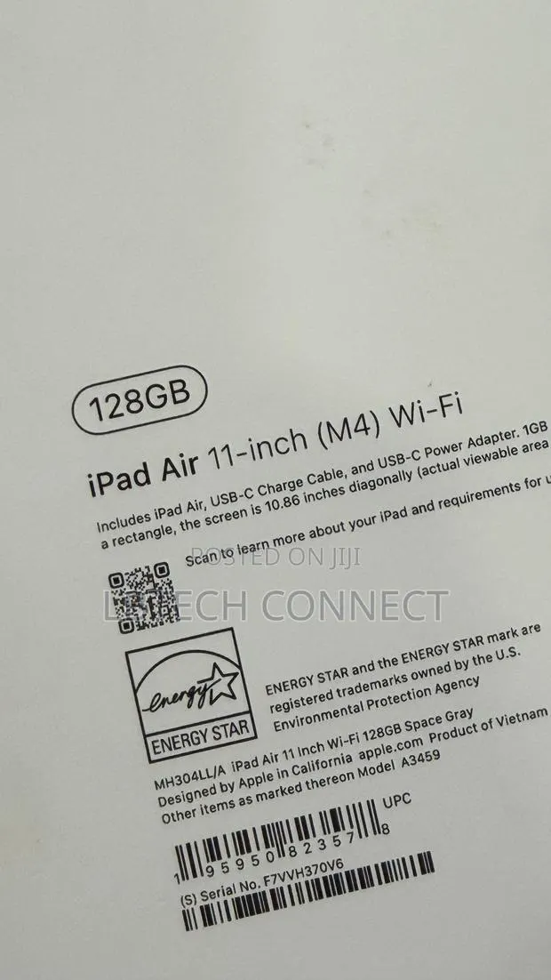 New Apple iPad Air 128 GB Black · Photo 1