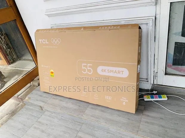 Ultra Modern TCL 55p635 Led Uhd 4k 55" Smart Android Television · Photo 1