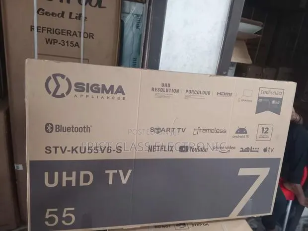 Sigma 55 Uhd Tv Power, Tv That Commands Every Moment. · Photo 1