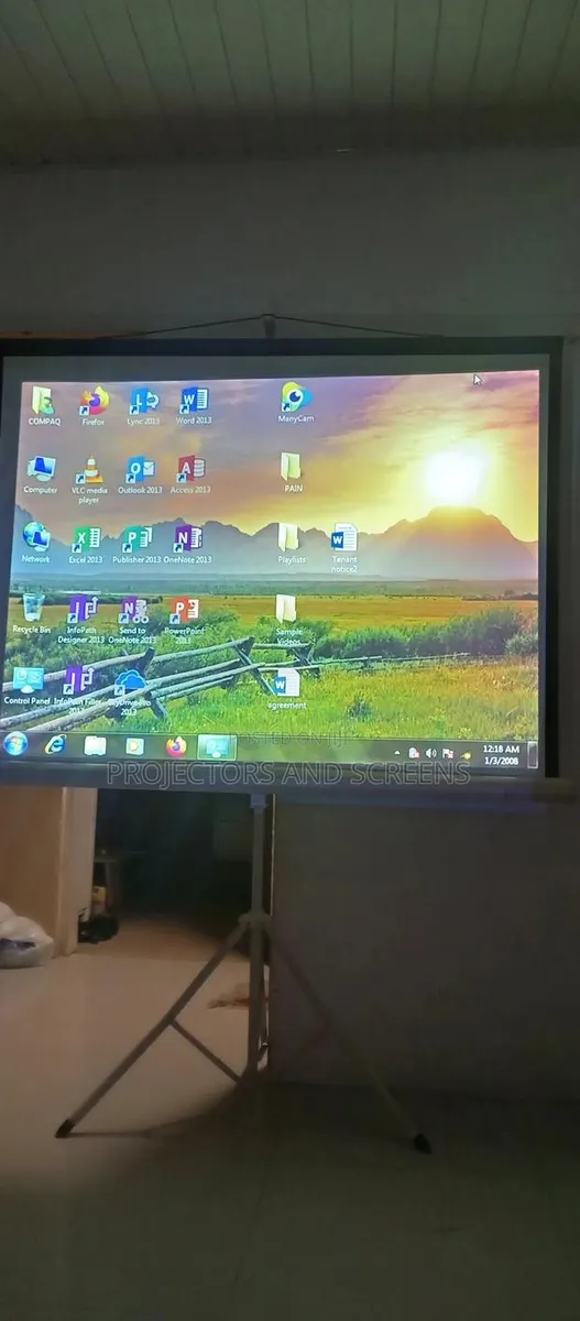 Projector and Projector Screen Rent(Amount Per Use/Day · Photo 1