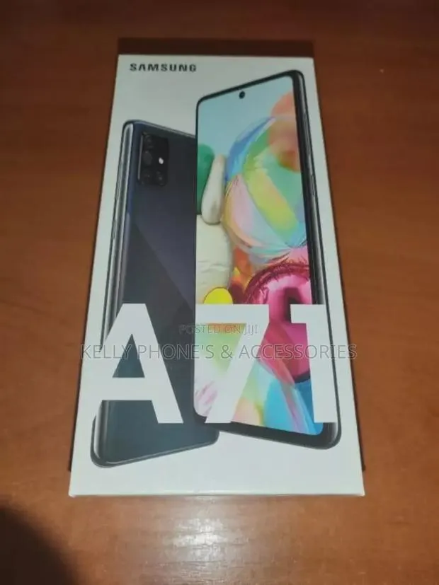 New Samsung Galaxy A71 5G 128 GB Black · Photo 1