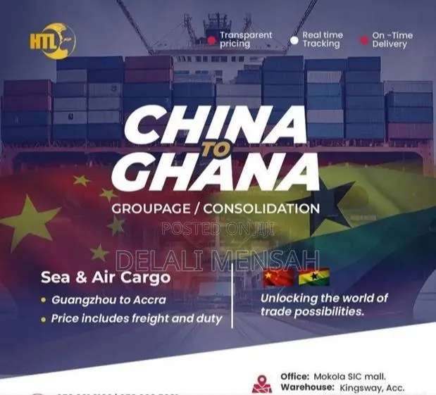 China to Ghana Shipping and Logistics Services/ Custom Clearance · Photo 1