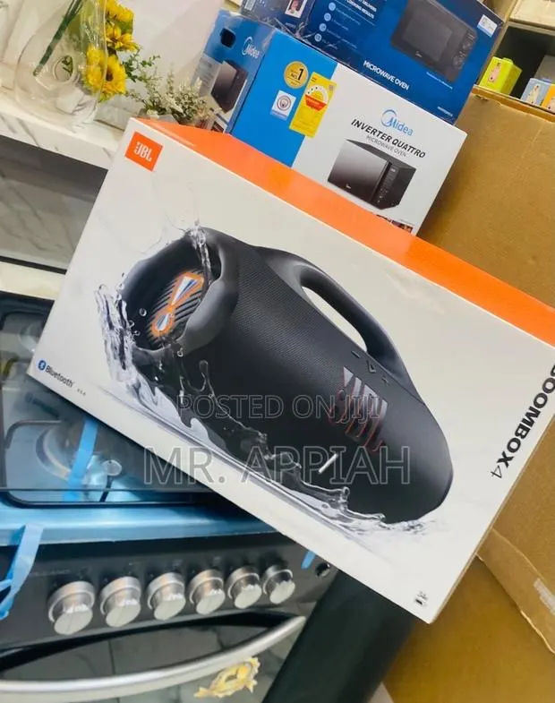 Original JBL Boombox 4 Portable Bluetooth Speaker,Deep Bass(Black). · Photo 1