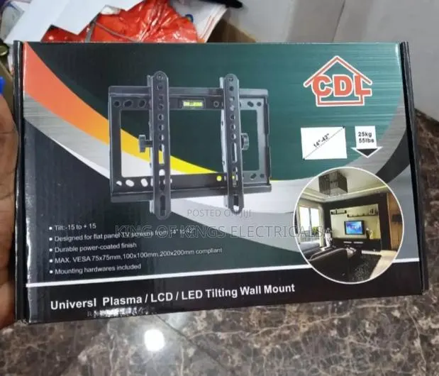 CDL Universal Tv Wall Mount 14–42 Inch – Strong Adjustable · Photo 1