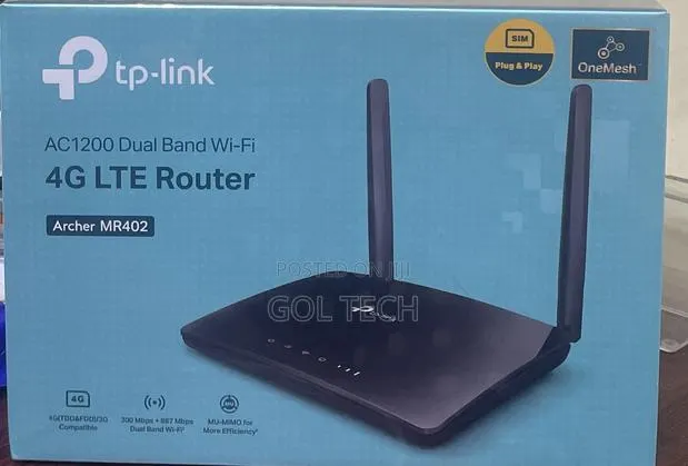 TP-Link Ac1200 Dual Band 4G LTE Router · Photo 1