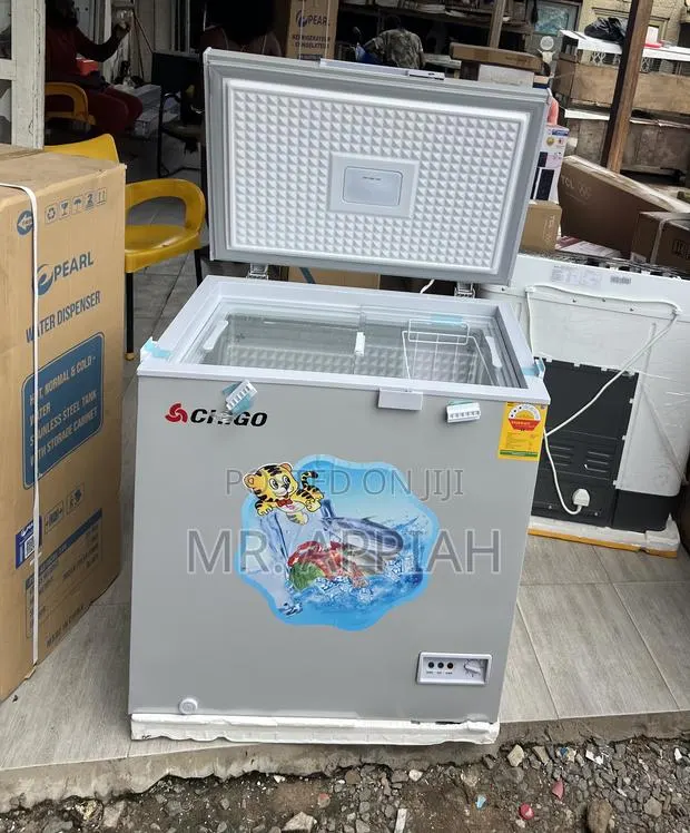 Extremely Quality Chigo 142Liters Single Door Chest Freezer(Gray) · Photo 1