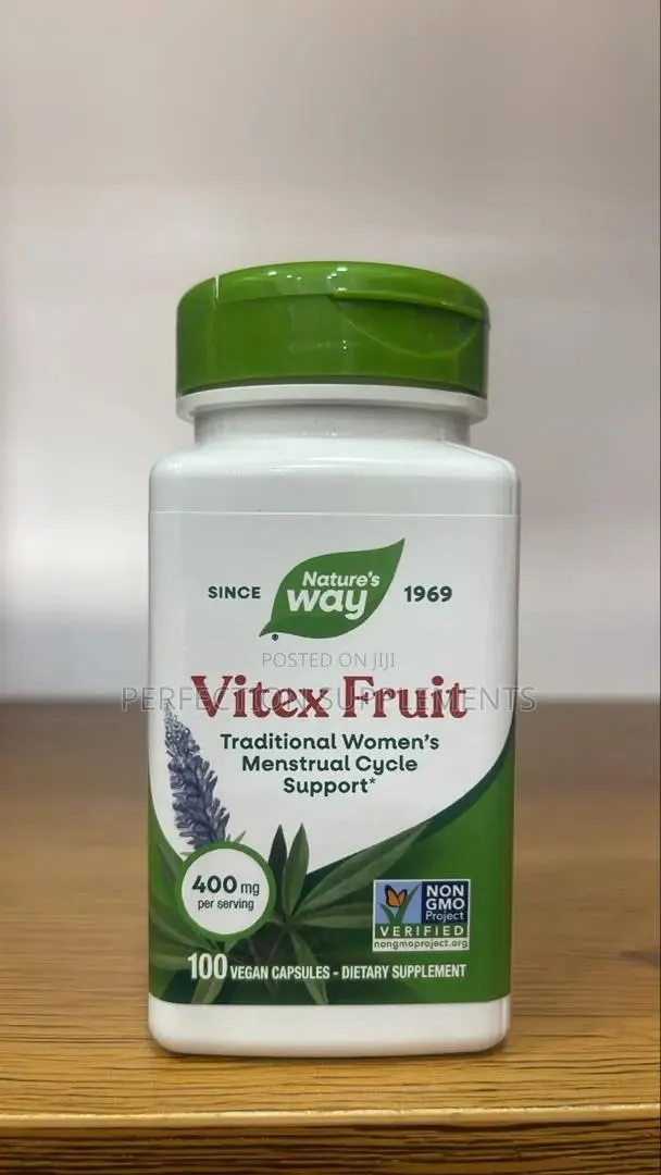 Nature's Way Vitex Fruit
: Women's Menstrual Cycle Support · Photo 1