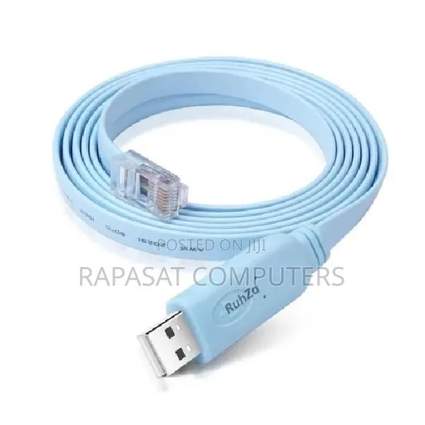 1.5m Usb 2.0 Male to Rj45 Male Console Cable · Photo 1