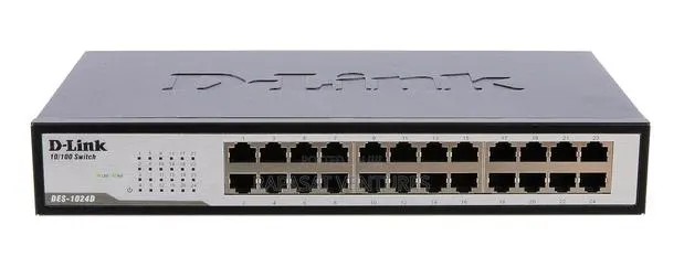 D-Link 24-Port Des-1024d Ethernet Unmanaged Desktop Switch · Photo 1