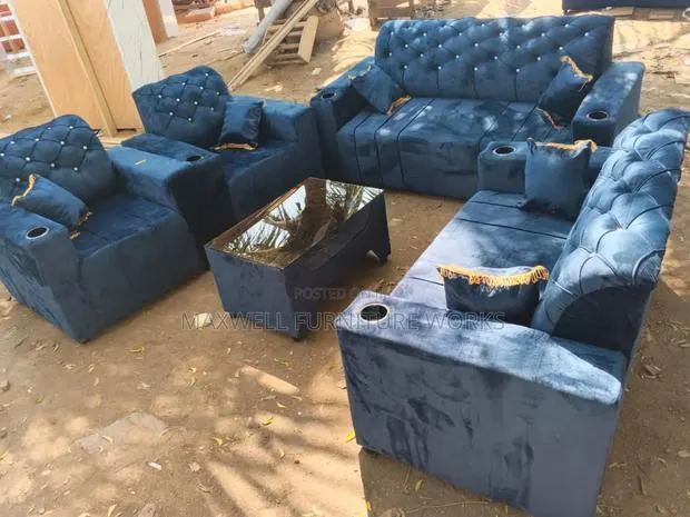 Quality Modernised Utv Sofa Set N Cup Holder ( Payment After Delivery) · Photo 1
