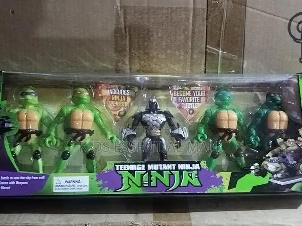 Teenage Mutant Ninja Turtle Actlon Figure Set · Photo 2