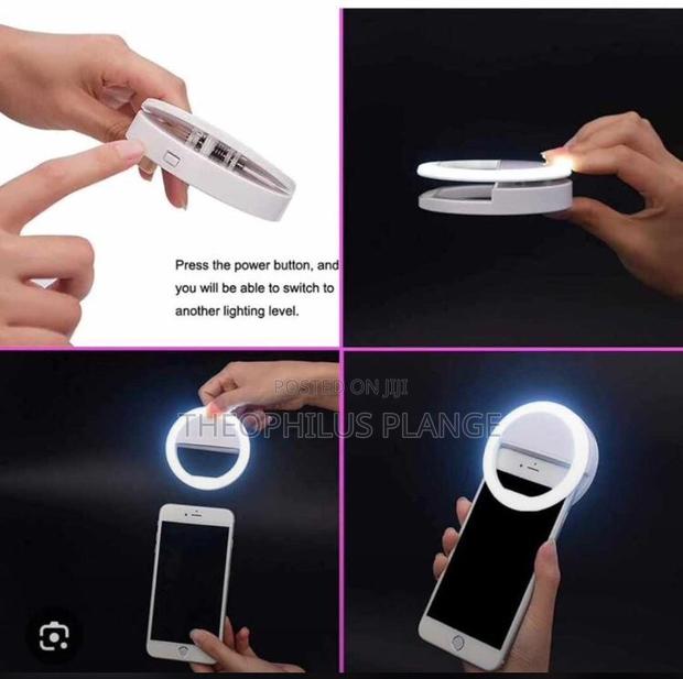 Mini Selfie Ring Light, Clip on Phone Light · Photo 1