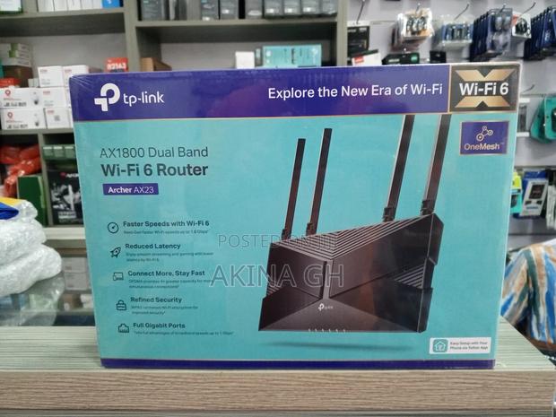 Tp-Link Ax1800 Dual Band Wi-Fi 6 Router Archer Ax23 · Photo 1