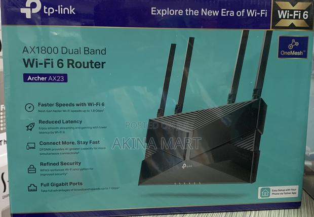 Archer Ax23 Wi-Fi 6 Router Ax1800 Dual Band · Photo 1