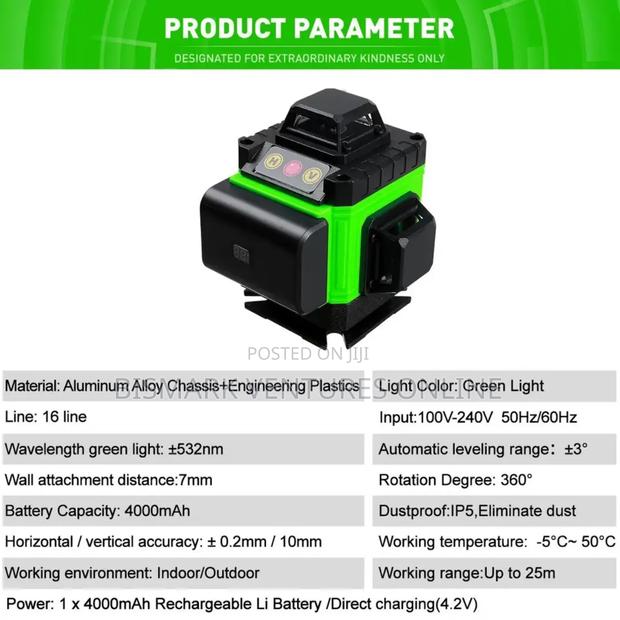 16 Lines 4D Laser Digital Level Green. · Photo 8