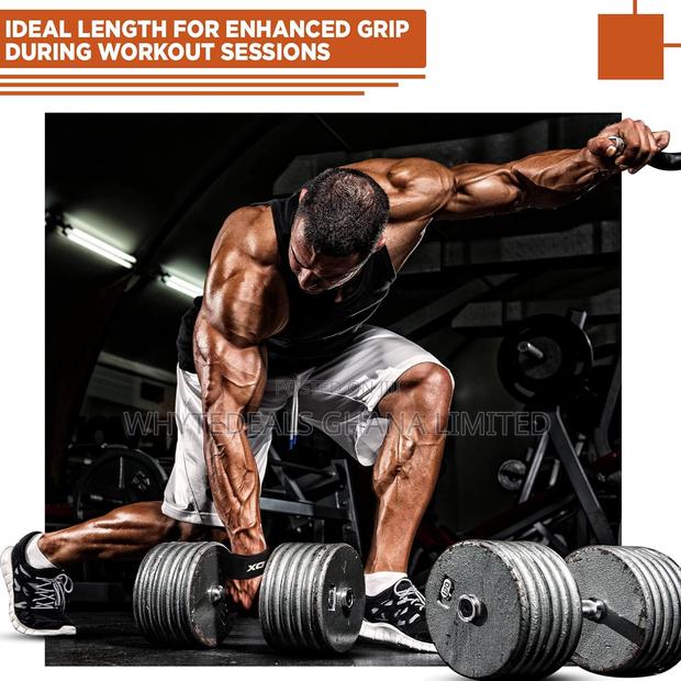 RDX S4 Lifting Wrist Wraps+Gym Straps-Strength Training · Photo 3