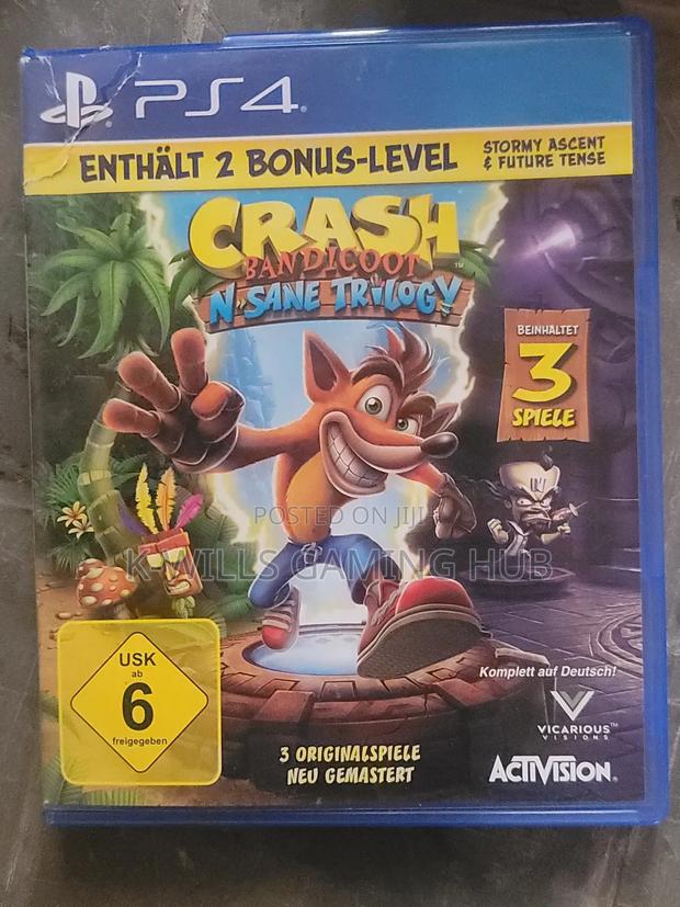 Crash Bandicoot N San Trilogy Cd Ps4 · Photo 1