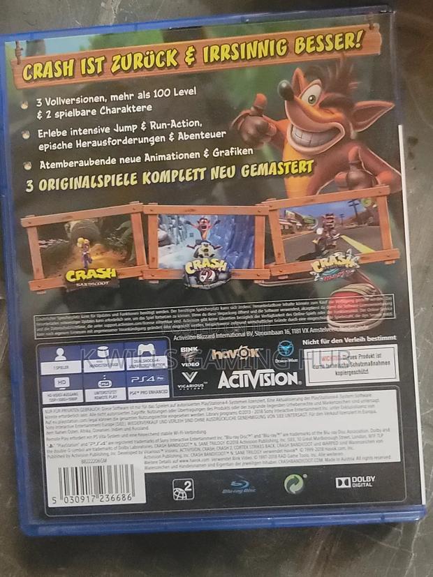 Crash Bandicoot N San Trilogy Cd Ps4 · Photo 2