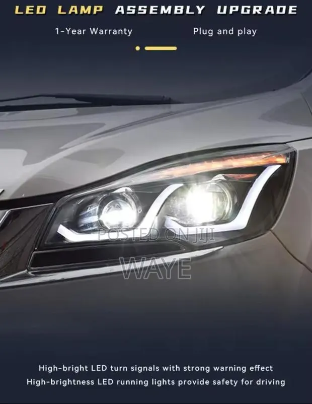 AKD Cars Styling Headlight for Ford Kuga Escape Headlights LED Running · Photo 1