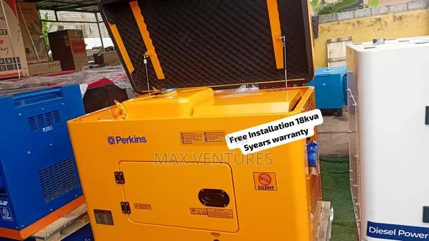 Original Perkins 18kVA Diesel Generator – Silent Reliable 18kva · Photo 1
