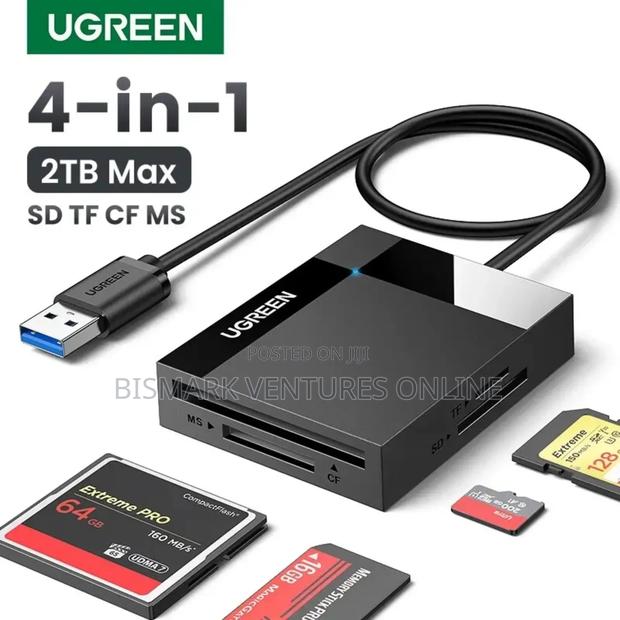 Compact Flash Card Reader 4-in-1 Ugreen · Photo 1