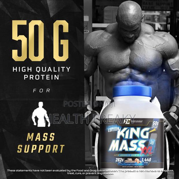 King Mass Gainer Protein Muscle Builder Weight Gainer · Photo 3