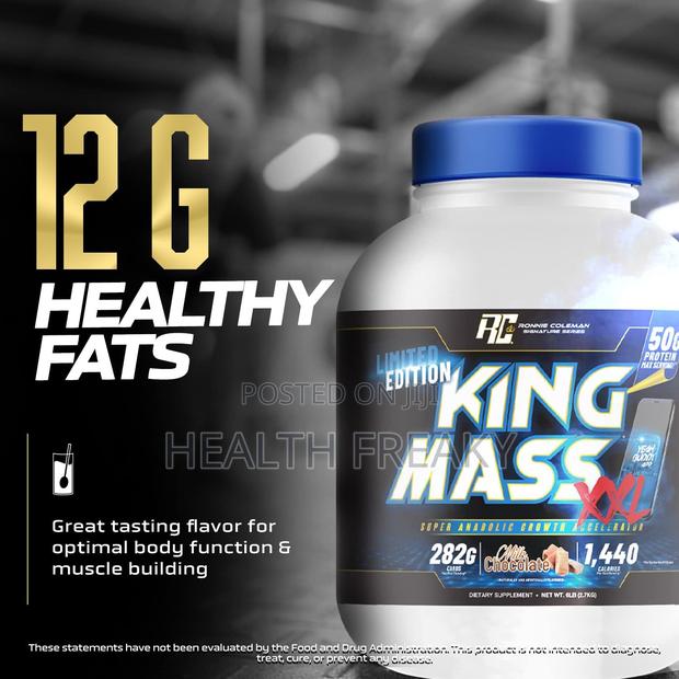 King Mass Gainer Protein Muscle Builder Weight Gainer · Photo 7