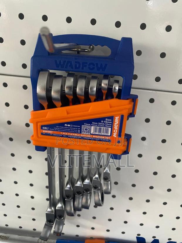 7 PCS Flexible Ratchet Spanner Set (WSP5207) · Photo 1