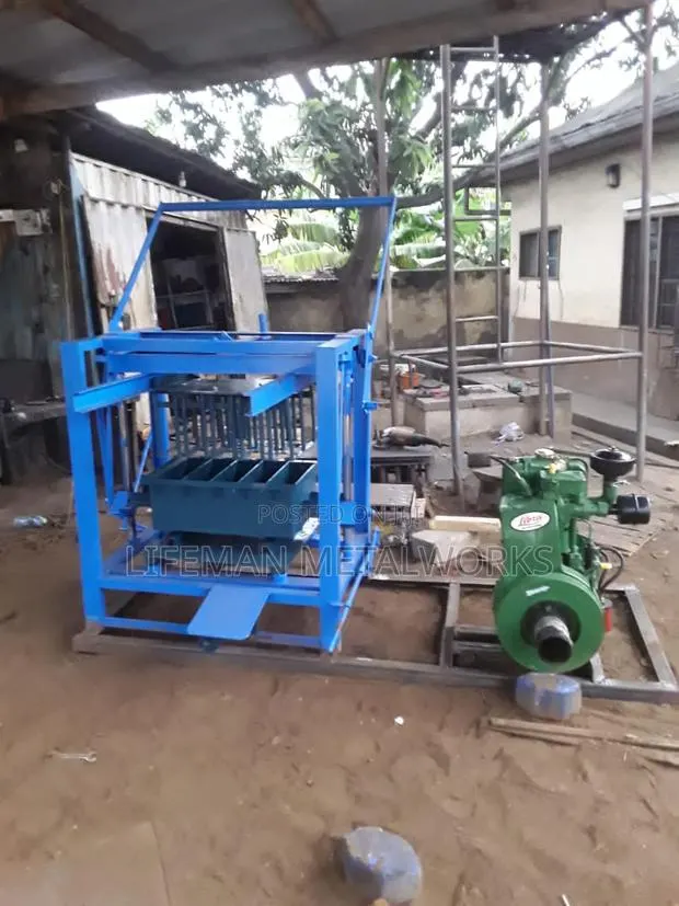 Quality 5in1 Block Machine With Engine · Photo 1