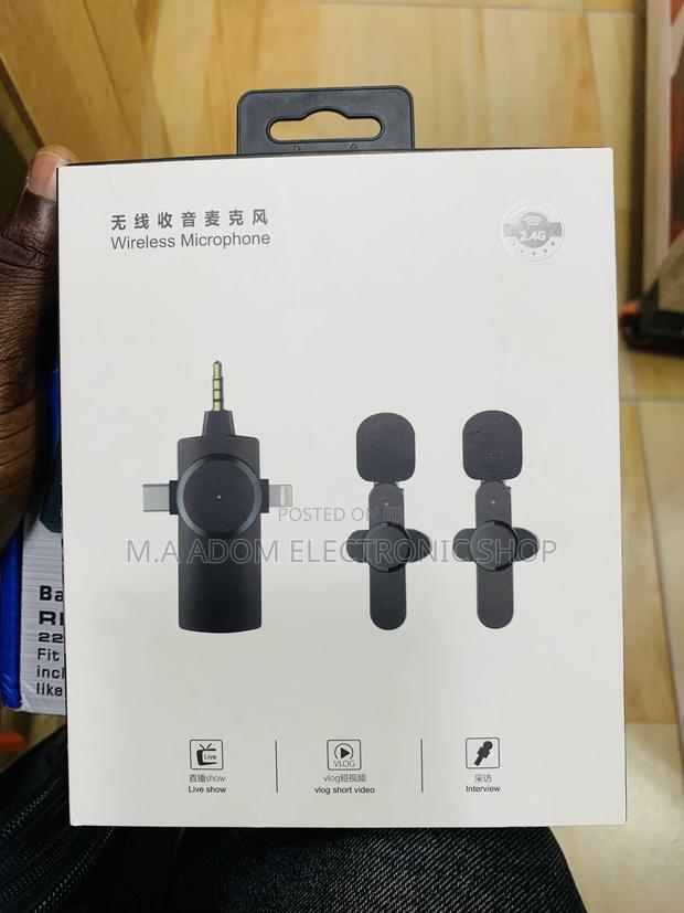 3 in 1 Wireless Dual Microphone · Photo 1